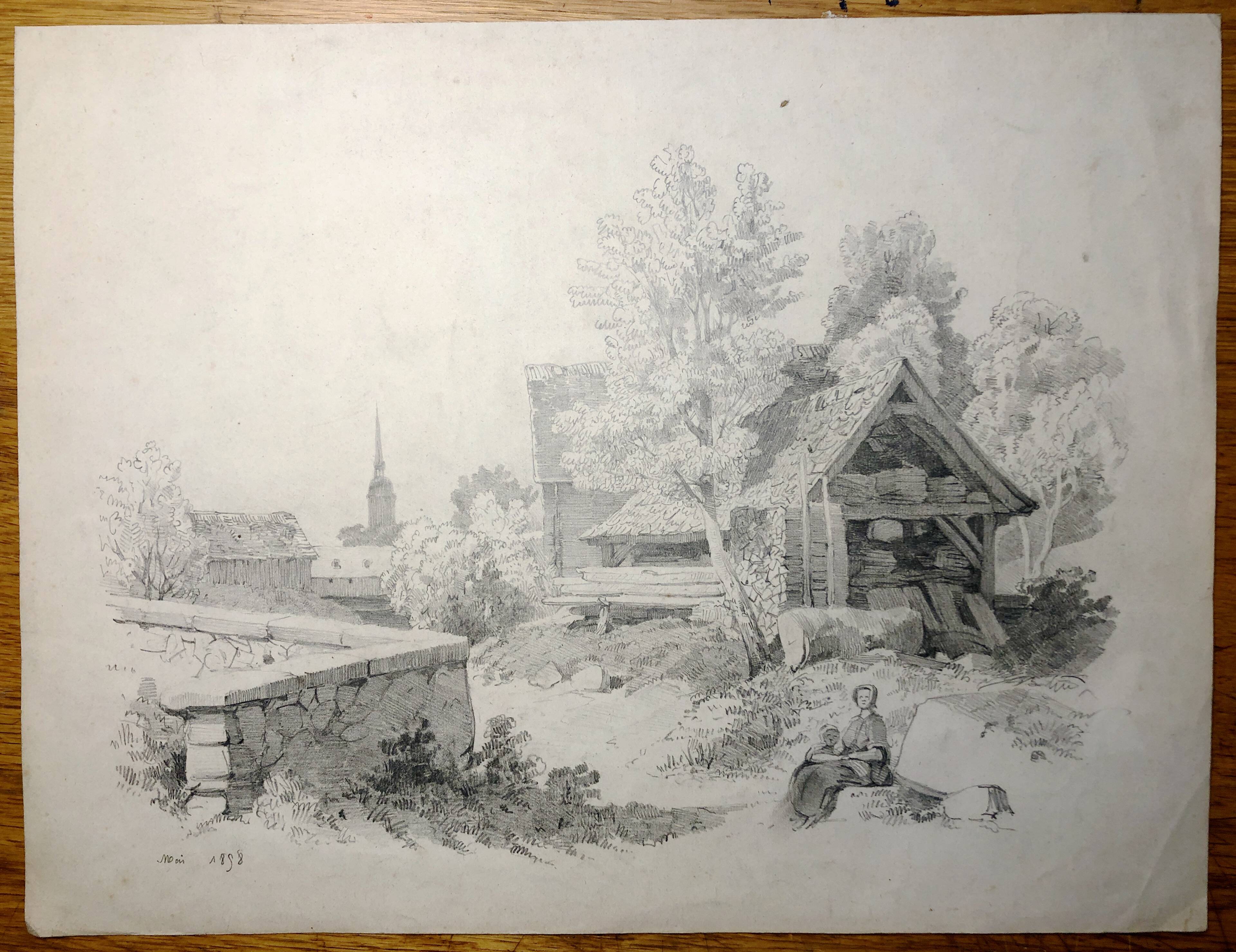 19th-century drawing