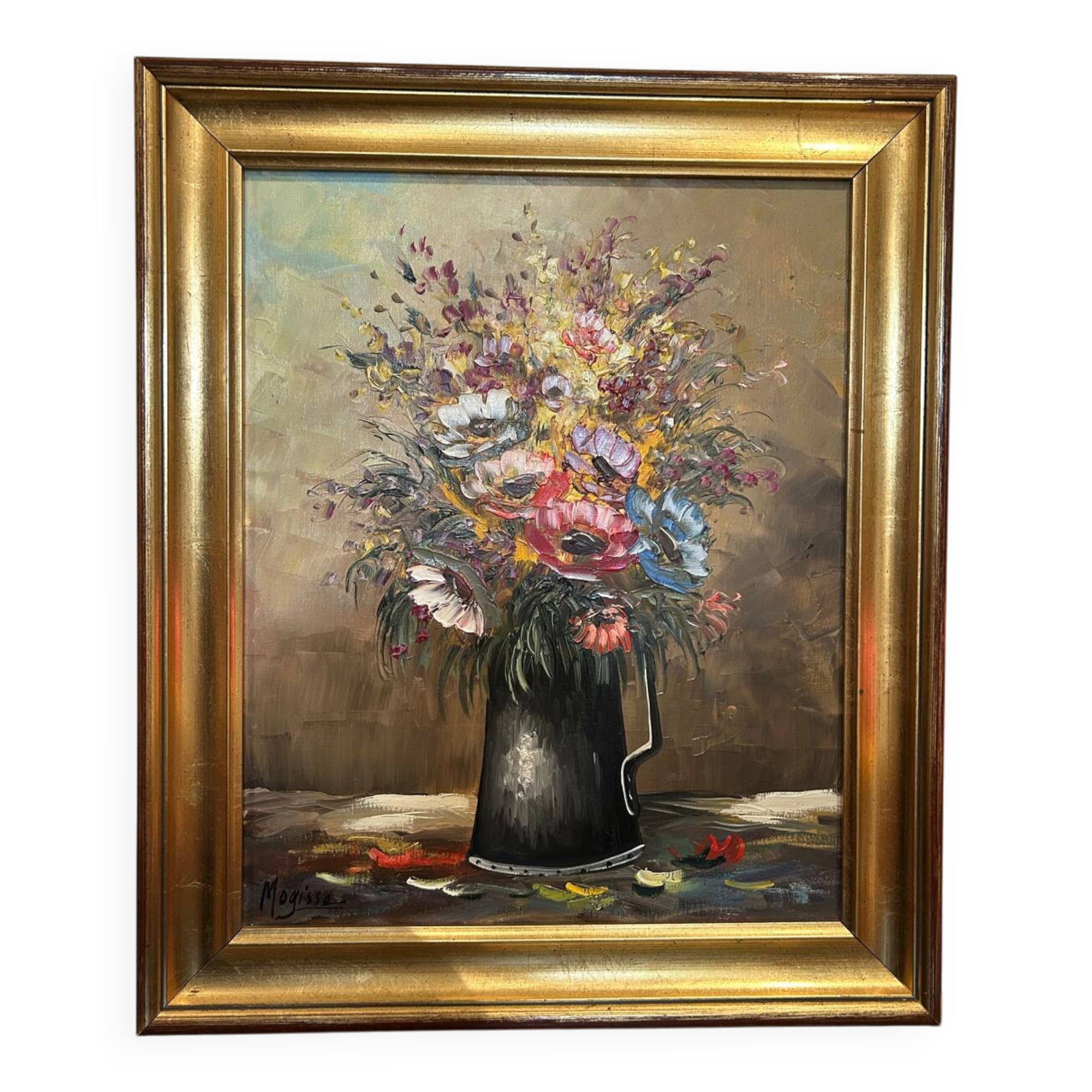 Oil painting on canvas Mogisse