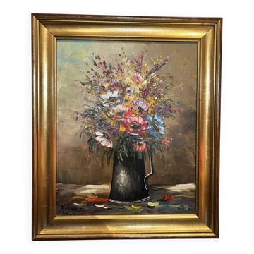 Oil painting on canvas Mogisse
