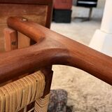 Table basse scandinave en Teck par Trioh Mobler