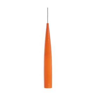 Suspension tube orange par Gino Vistosi
