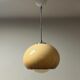 Space age lamp bud gradient brown harvey guzzini, 60s