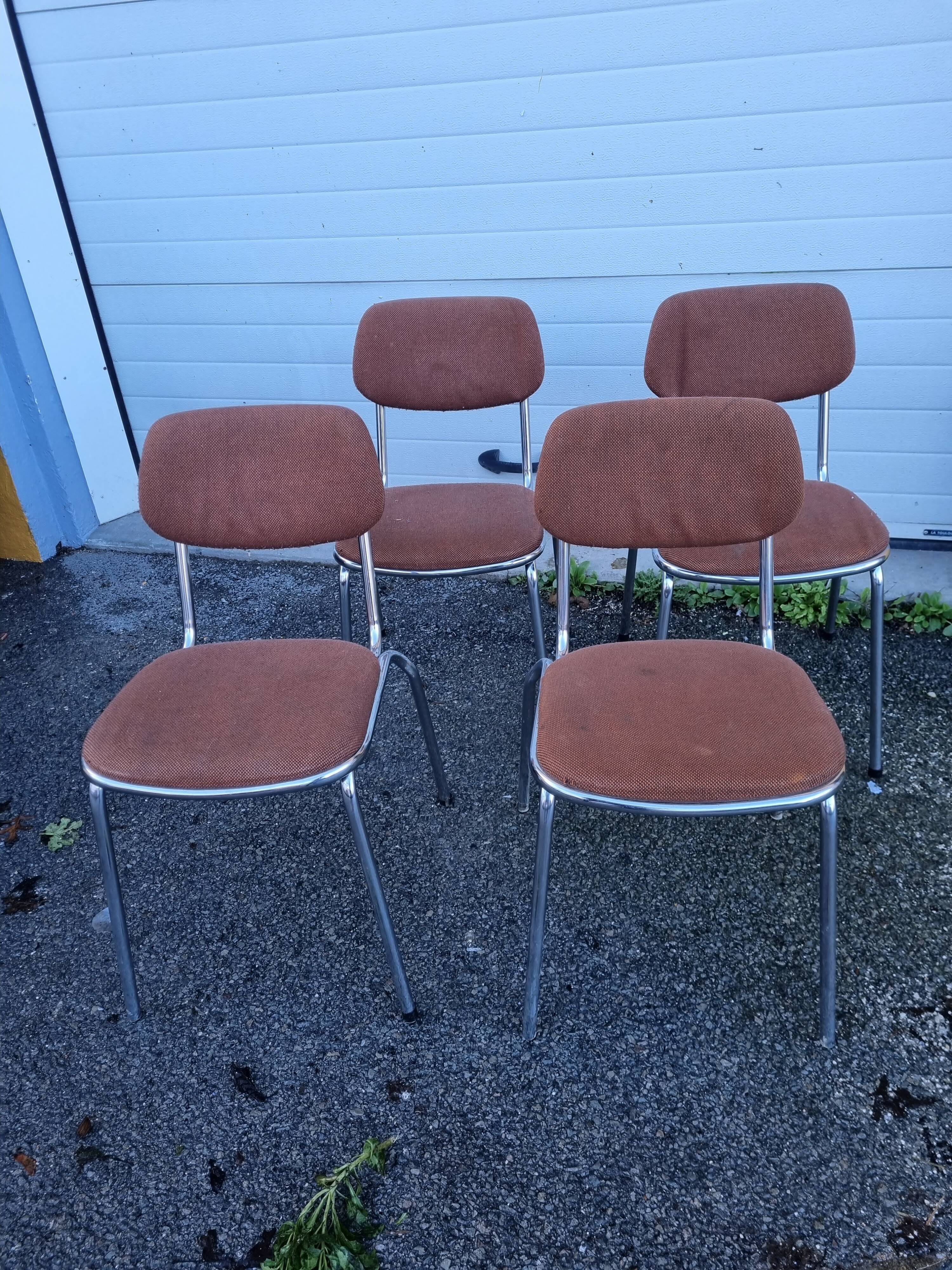 4 chairs from 1980