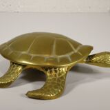 BRASS "TURTLE" POCKET TRAY