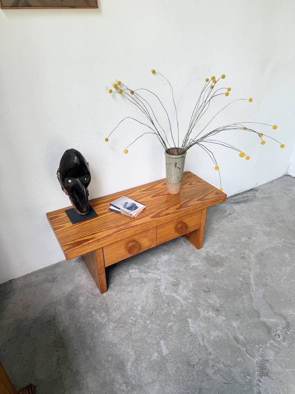 Perriand style low occasional furniture