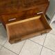 Commode art deco en noyer et ronce de noyer
