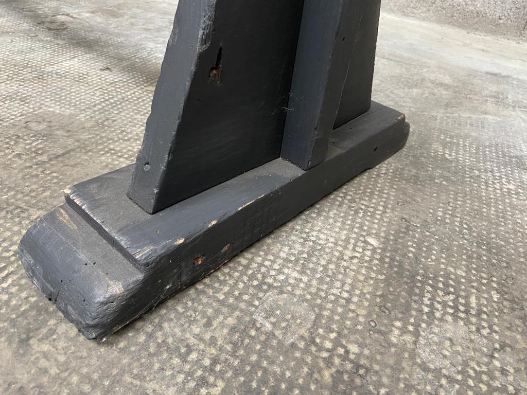 Vintage wooden restaurant cloakroom