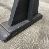 Vintage wooden restaurant cloakroom