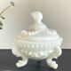 Vintage Opaline Glass Candy Box - France BOISSONS