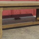 Farm table in washed oak