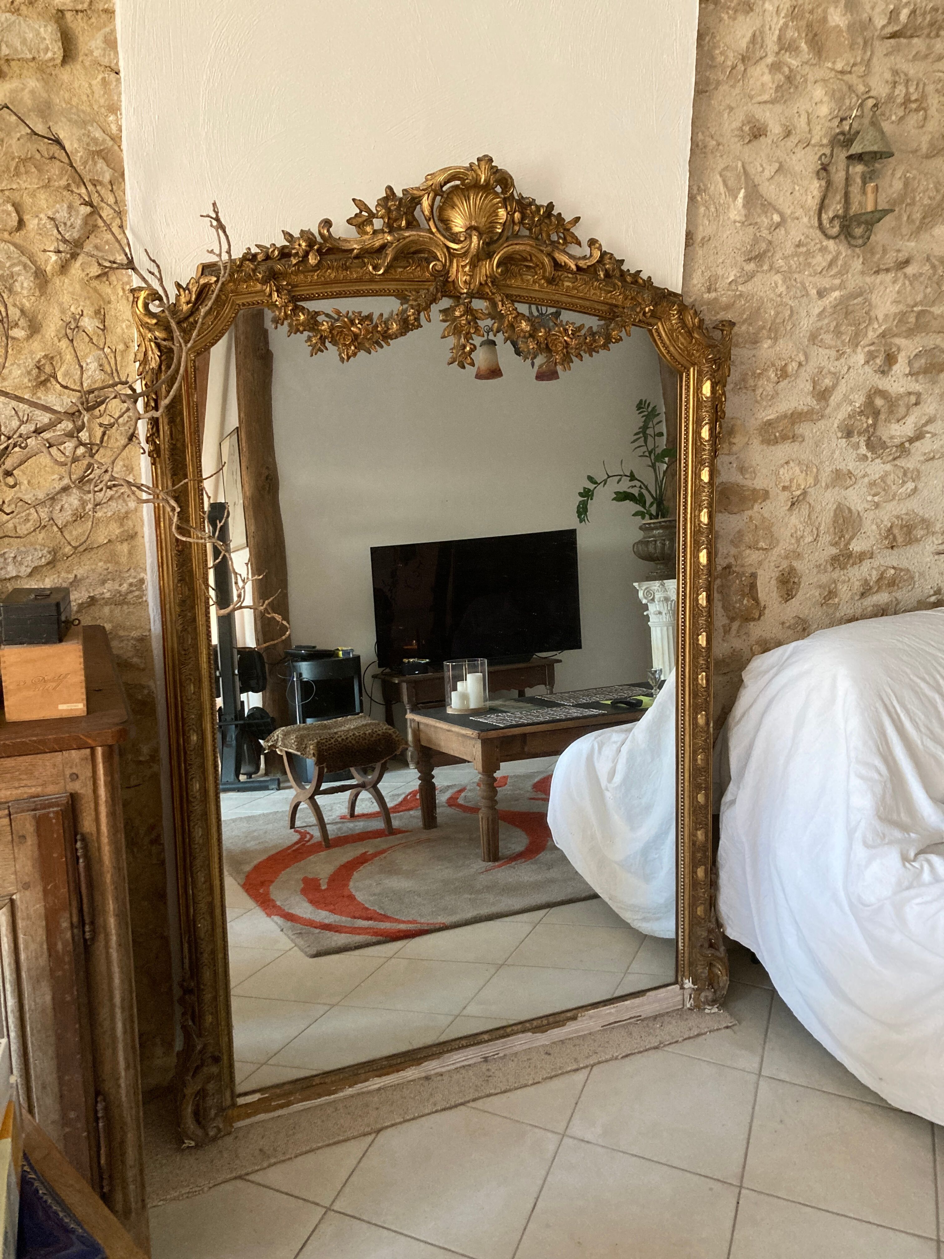 Louis XV mirror - 177x120cm
