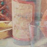 Oil painting on canvas Still life Spartaco Piancastelli 50x70 year