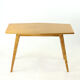 Mid Century Coffee Table In Oak, Czechoslovakia 1960s