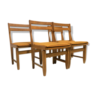 Série de 4 chaises Guillerme et Chambron