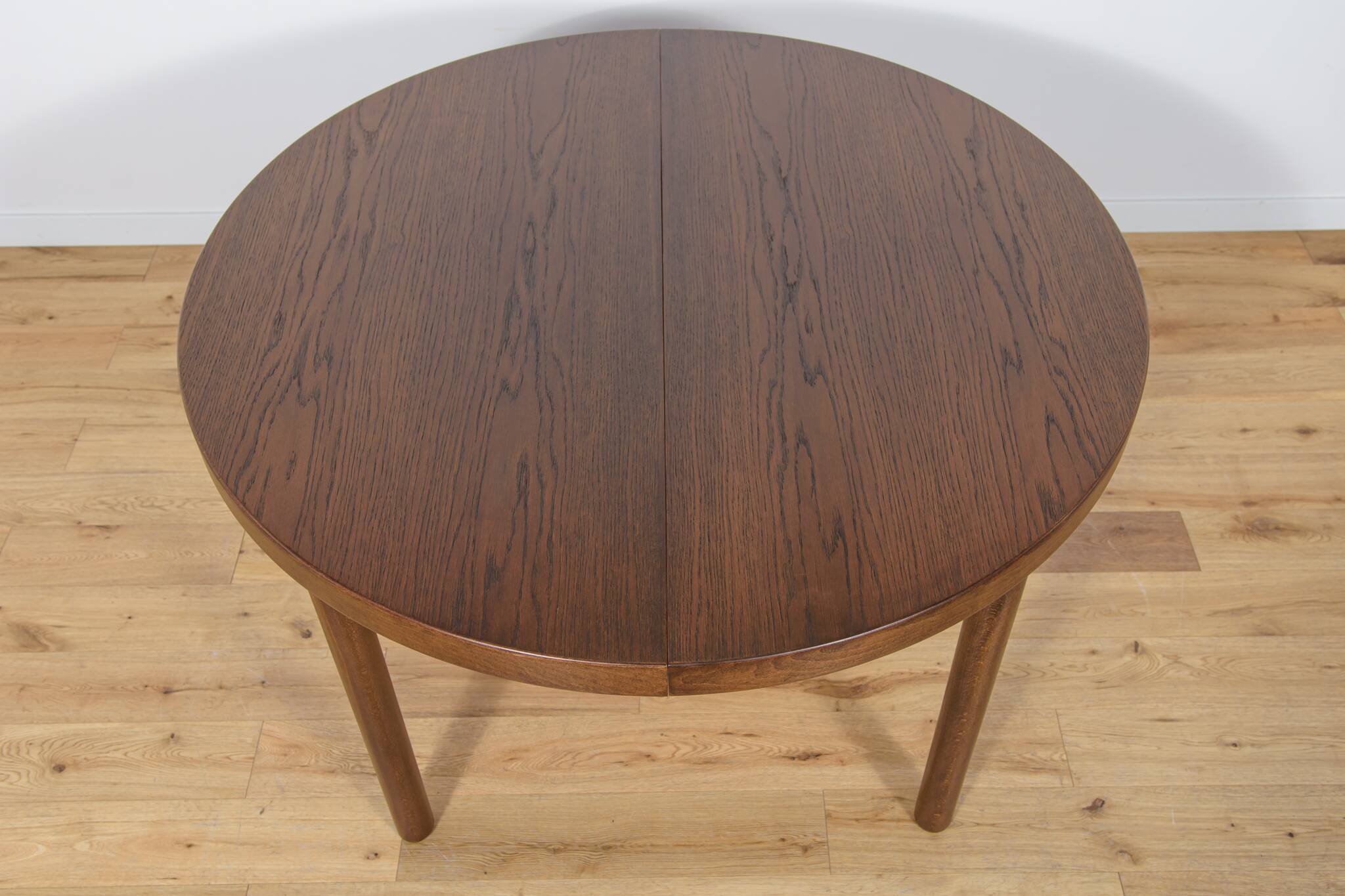 Mid-Century Extendable Oak Dining Table by Kai Kristiansen for Feldballes Furniture Factory, 1960s