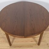 Table de Salle à Manger Mid-Century Extensible en Chêne par Kai Kristiansen pour Feldballes Furniture Factory, 1960s