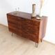 Vintage rosewood Sideboard with black hairpinlegs
