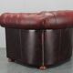 Fauteuil en cuir vintage, Tchécoslovaquie