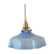 Vintage blue opaline hanging