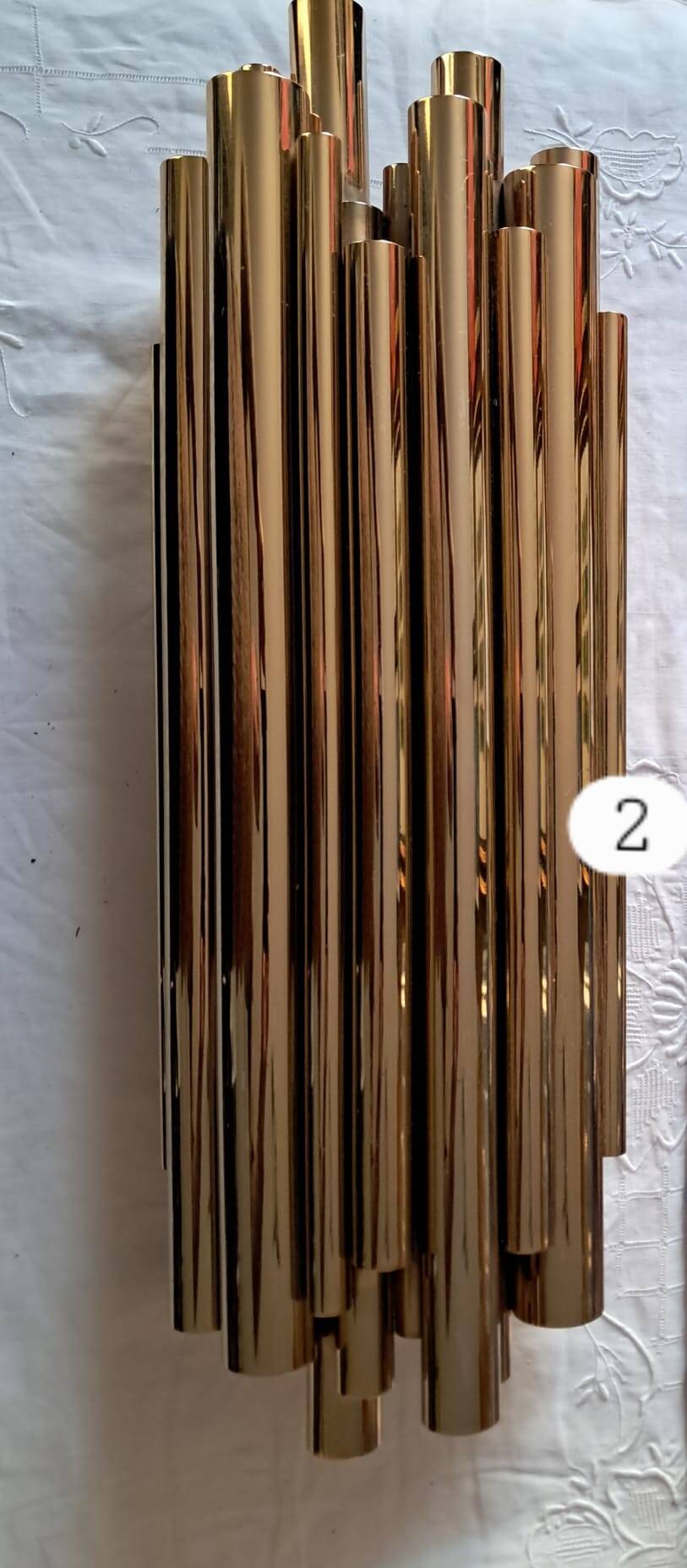 "Brubeck XL" Wall Sconces by DelightFULL – The Shine of Jazz in Your Home