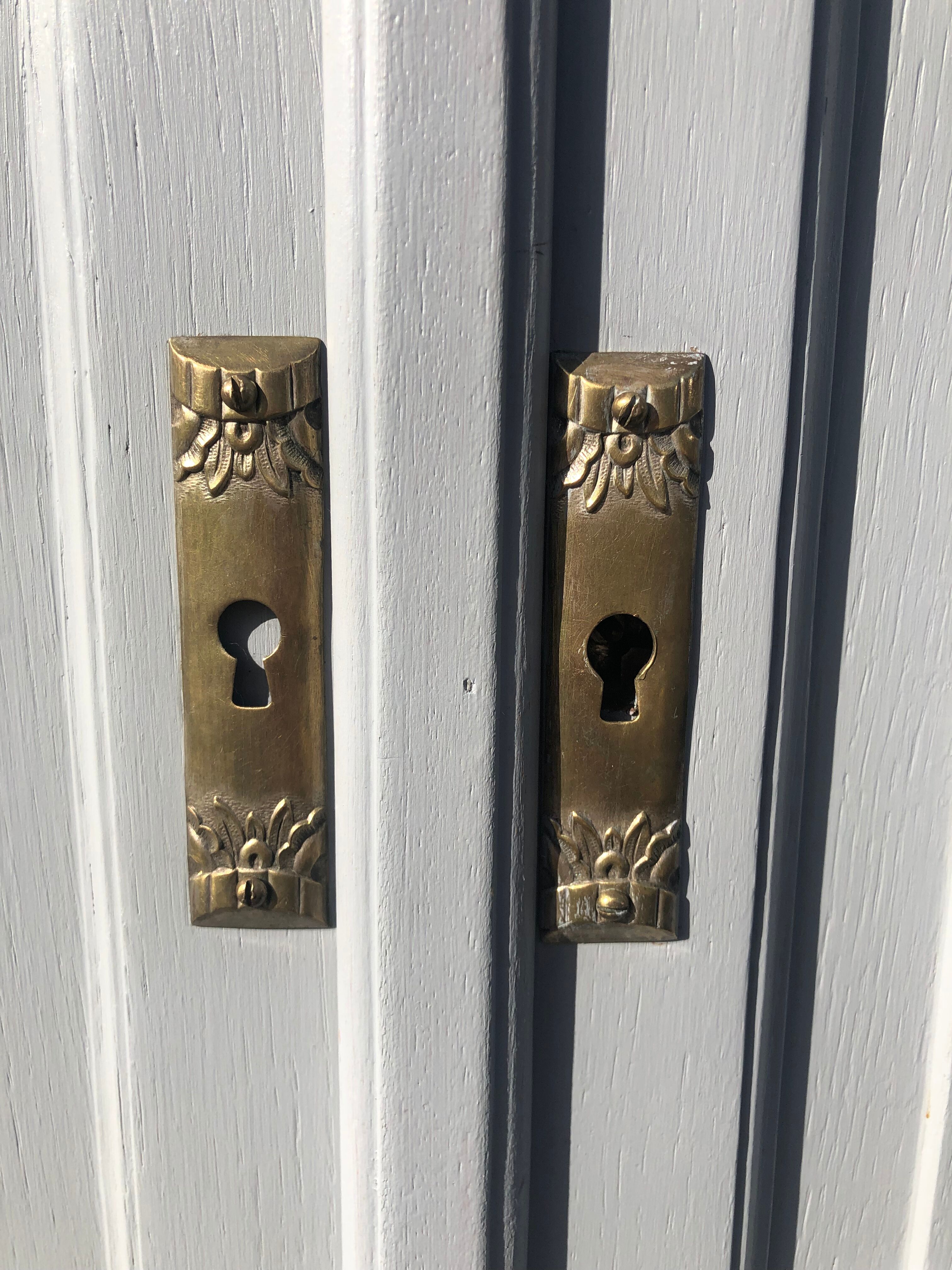 Grey Art Deco buffet