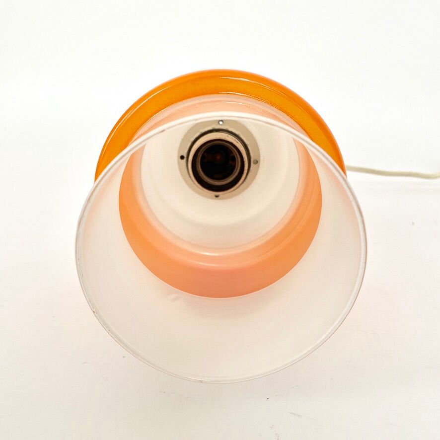 Vintage opaline pendant lamp 70