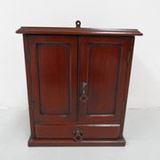 Armoire à bijoux en acajou ancien