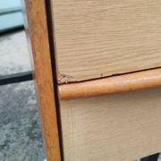 Vintage metal desk