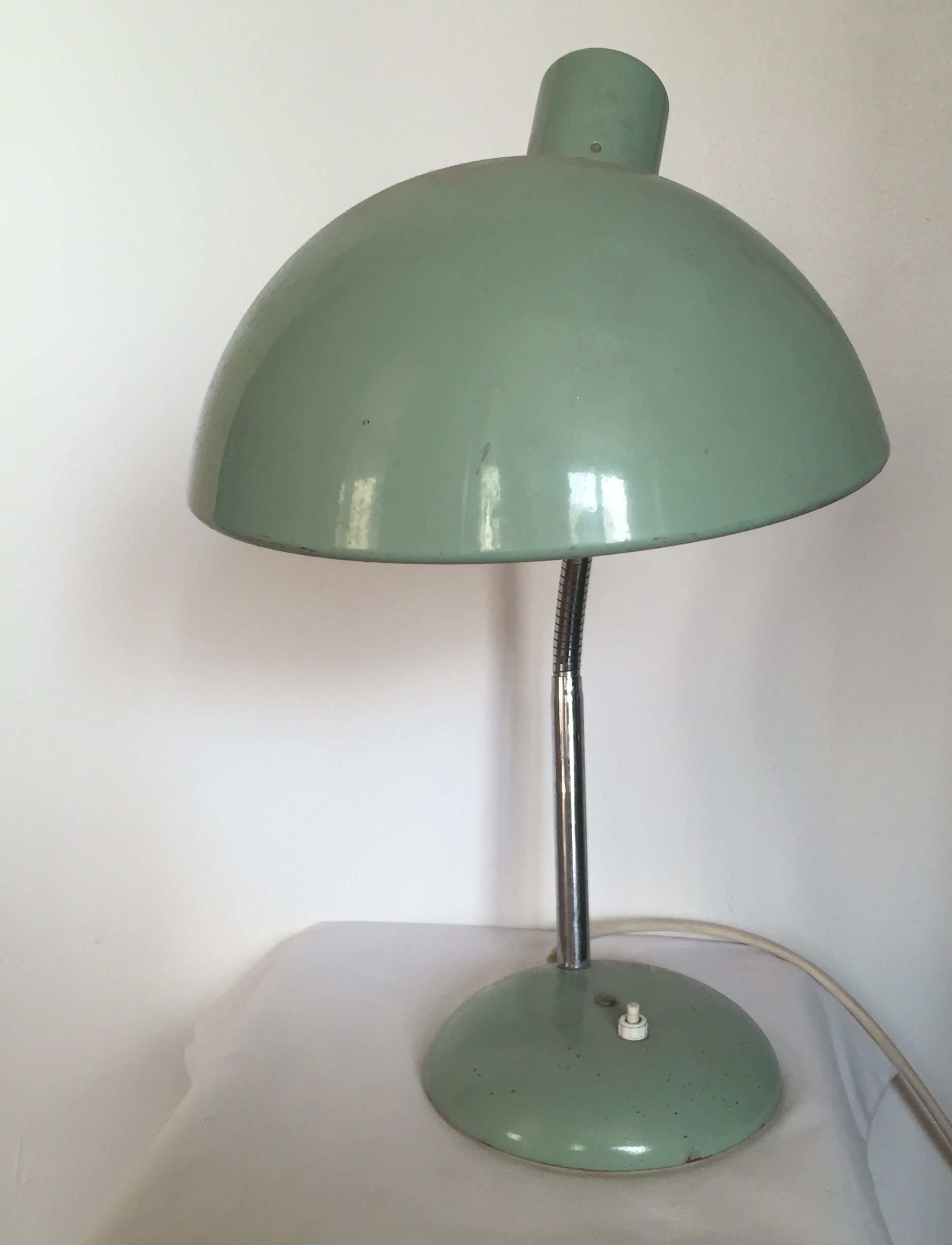 Old desk lamp