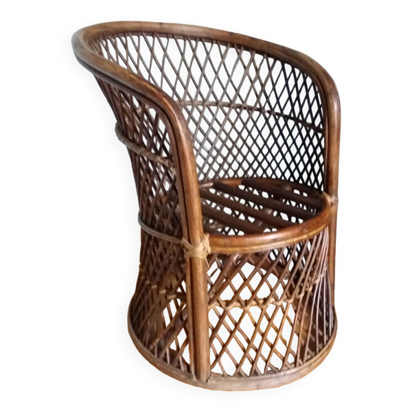 fauteuil en osier