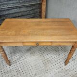 Antique oak table dining table kitchen table 69 x 130 cm