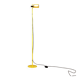 Vintage floor lamp in metal and aluminium, Italy, 1980s.