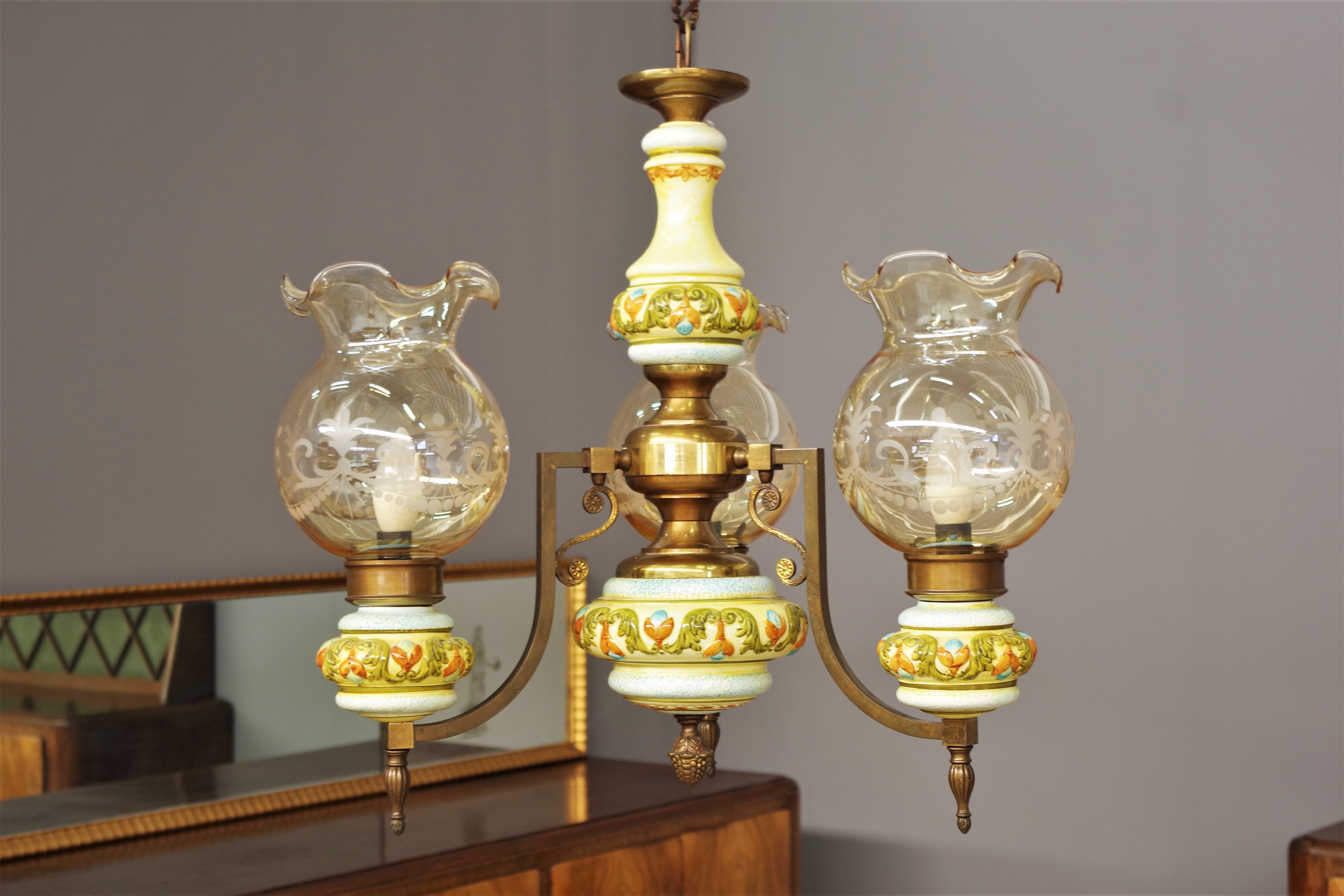 Suspension lamp, 1950s