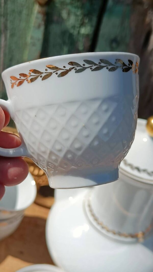 Service à café vintage en porcelaine Seltmann Weiden Bavaria –