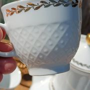 Vintage coffee service in porcelain Seltmann Weiden Bavaria –