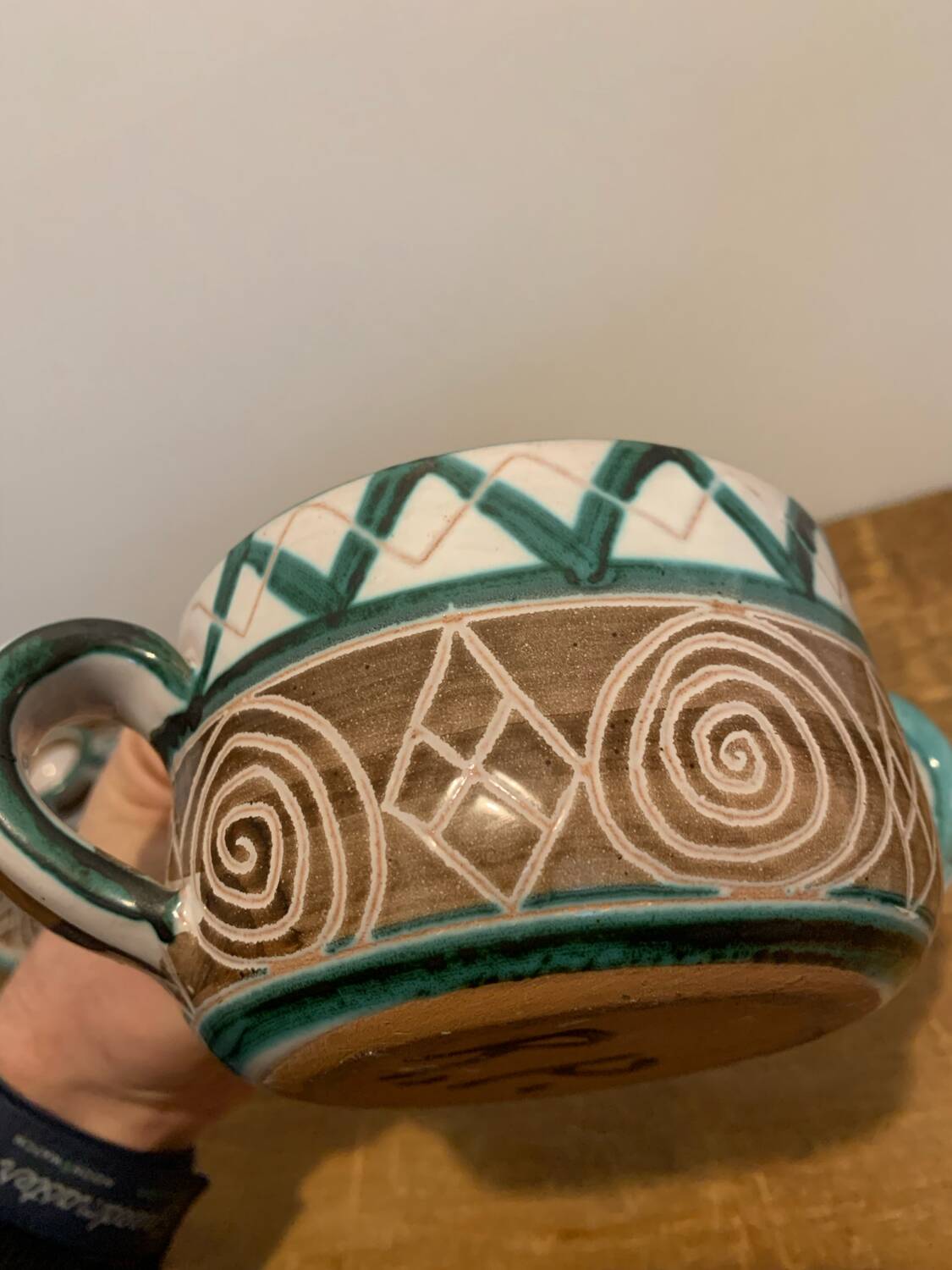 Robert Picault Vallauris Vintage Ceramic Pot circa 1960