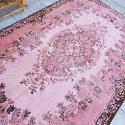 Tapis décoratif vintage rose sku 2535
