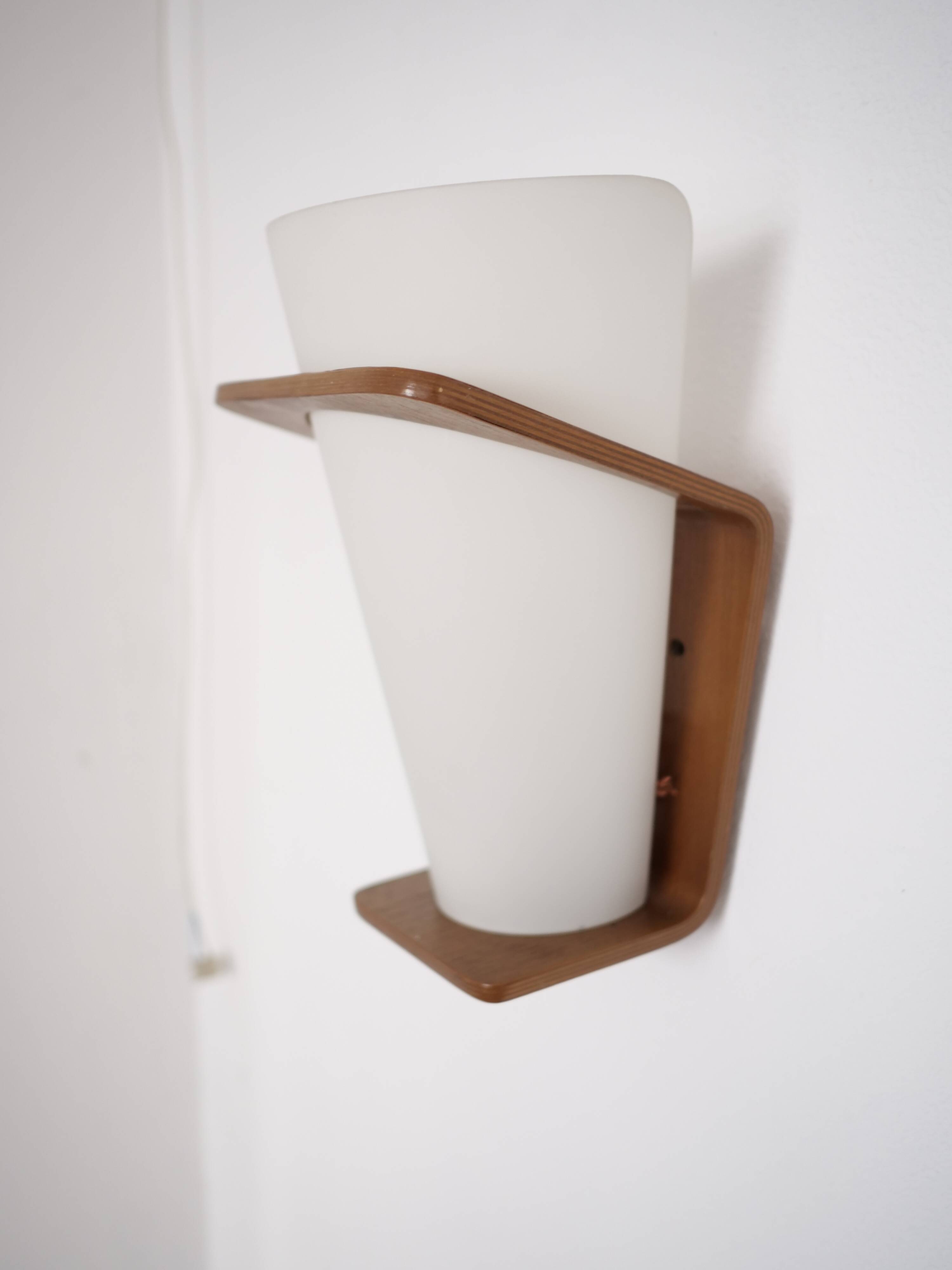 Pair of Philips Louis Kalff wall lights model NX41