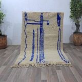 Handmade Moroccan Berber rug size 150 x 250 cm
