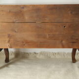 Commode tombeau en noyer style Louis XV, XXème