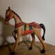 Vintage wooden horse