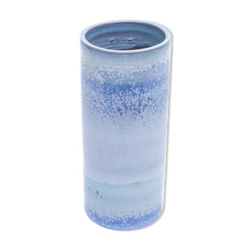 Vase bleu émaillé