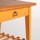 Scandinavian Birch Bedside Table, 1950s