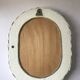 White wicker mirror