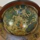 Globe bar wooden world, wheeled world