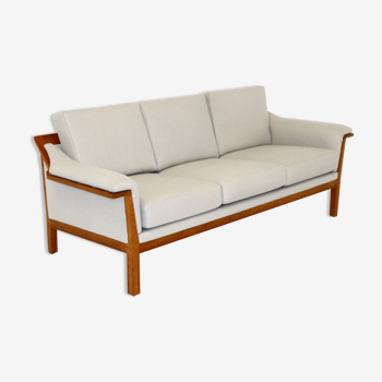 Scandinavian teak sofa, 3 seats, Sweden, 1960