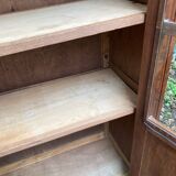 Vintage glass-fronted cabinet