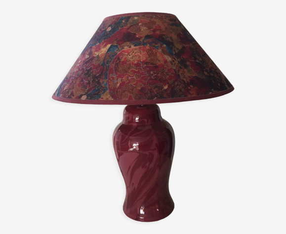 Lampe à poser pied céramique