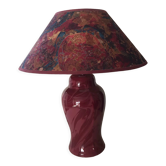 Ceramic foot table lamp
