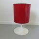 Enamelled tole paper basket, tulip foot 60 70